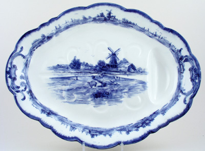 Meat Dish or Platter with tree and well c1906